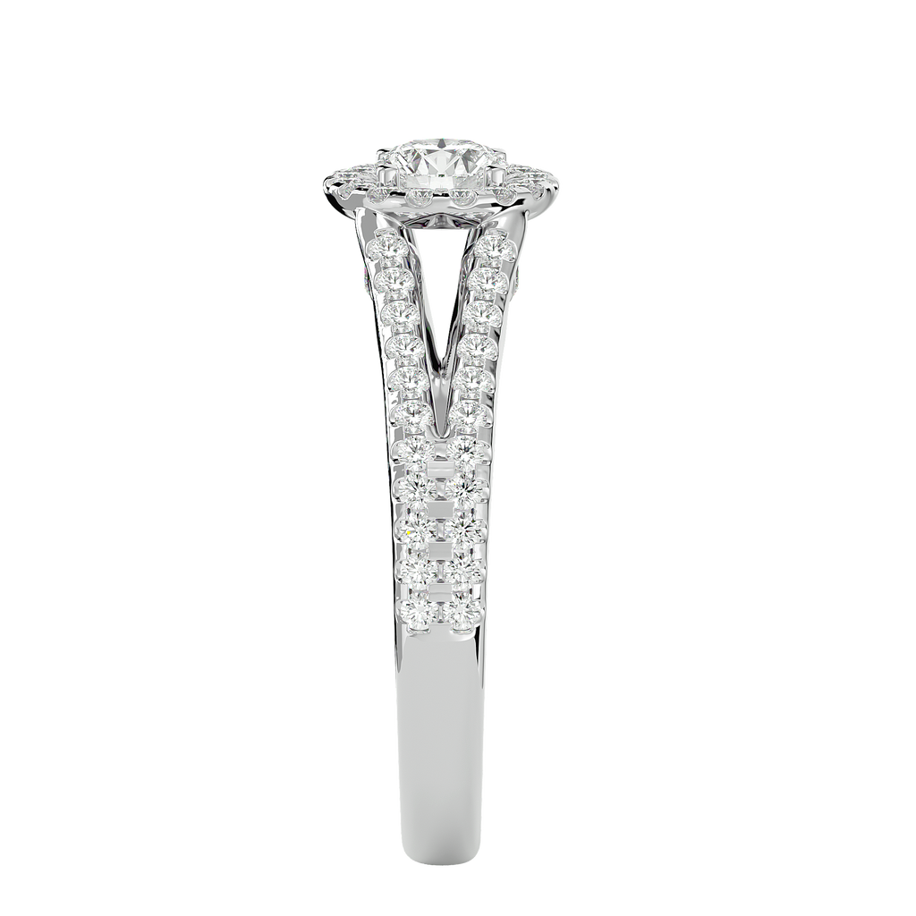 Mason Diamond Halo Ring