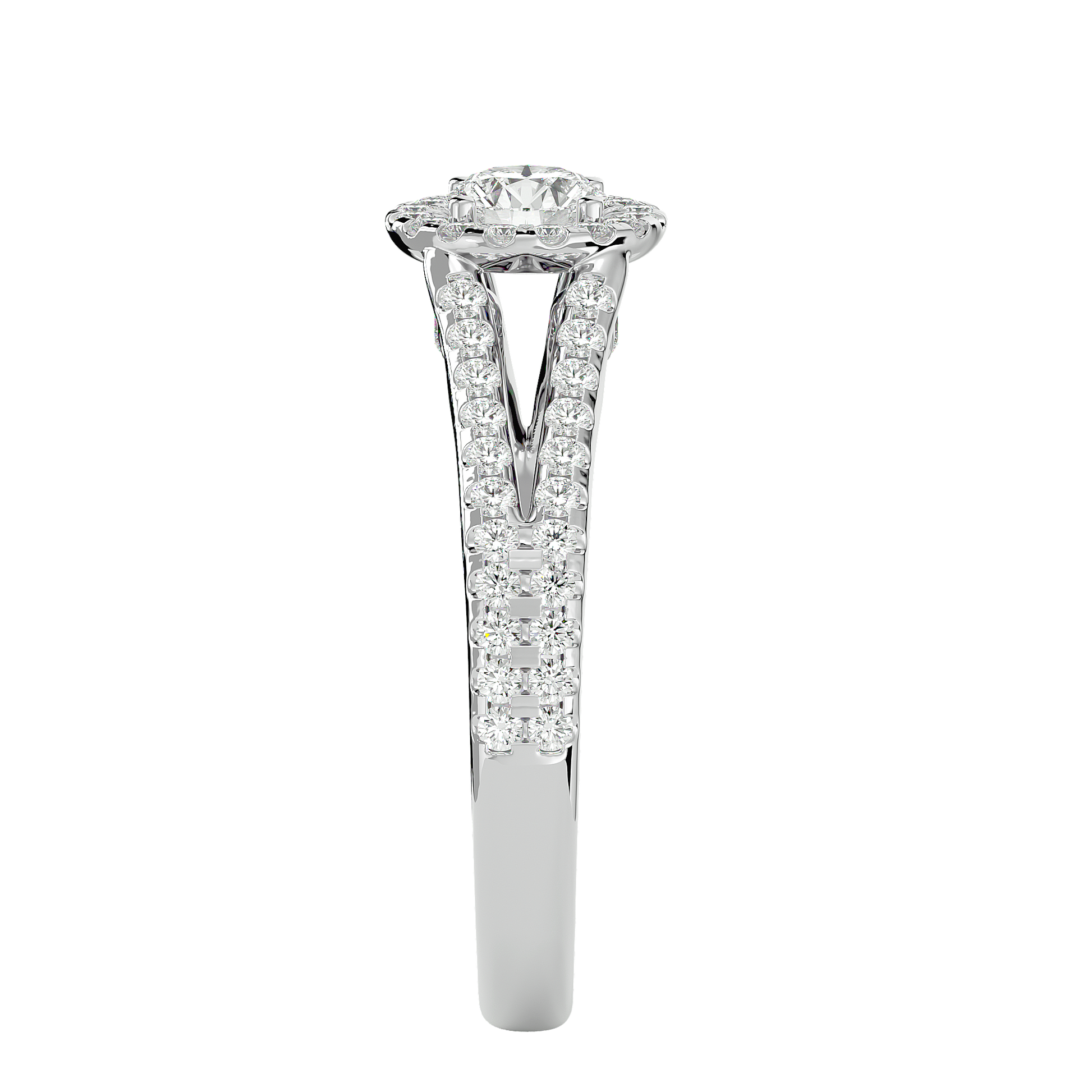 Mason Diamond Halo Ring