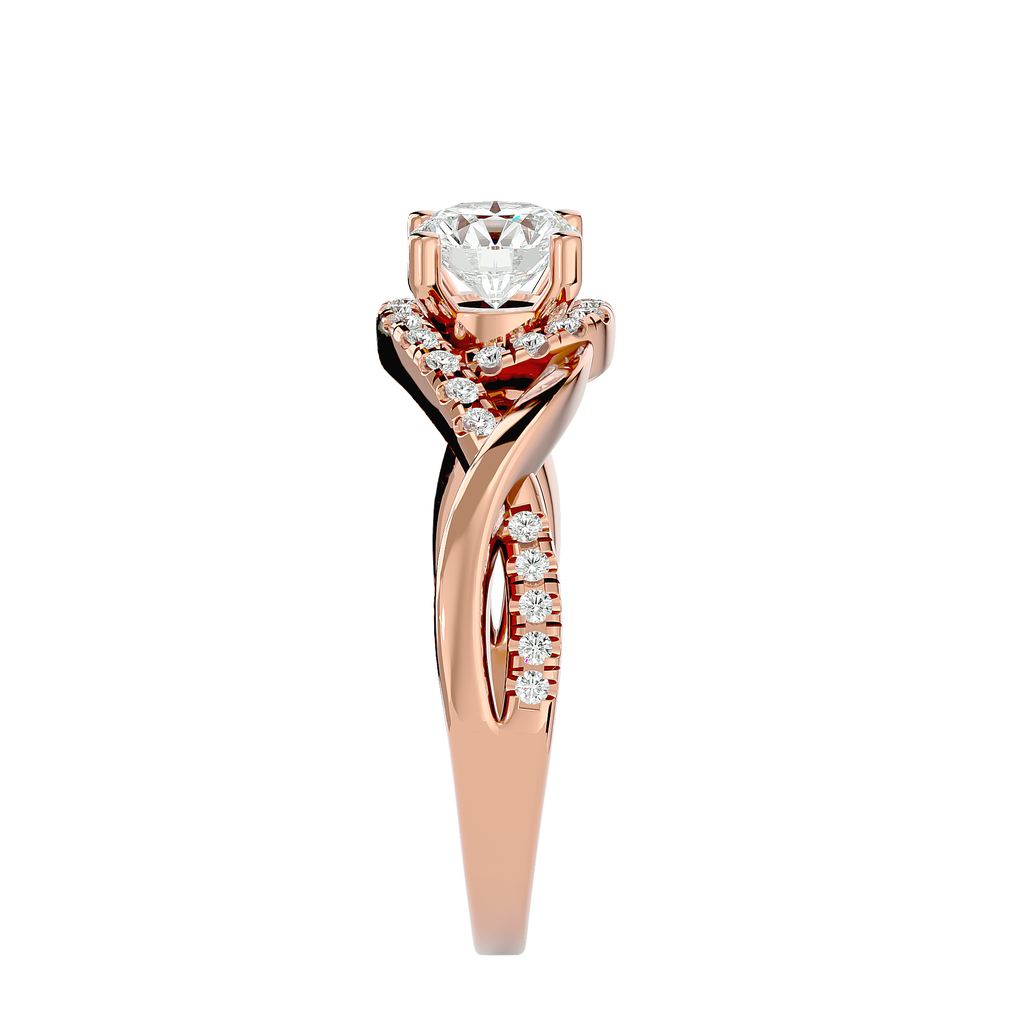 Ophelia Diamond Halo Ring