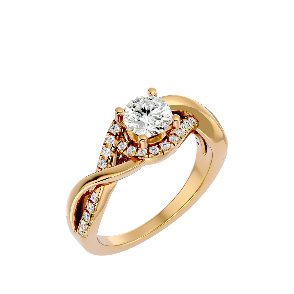 Ophelia Diamond Halo Ring