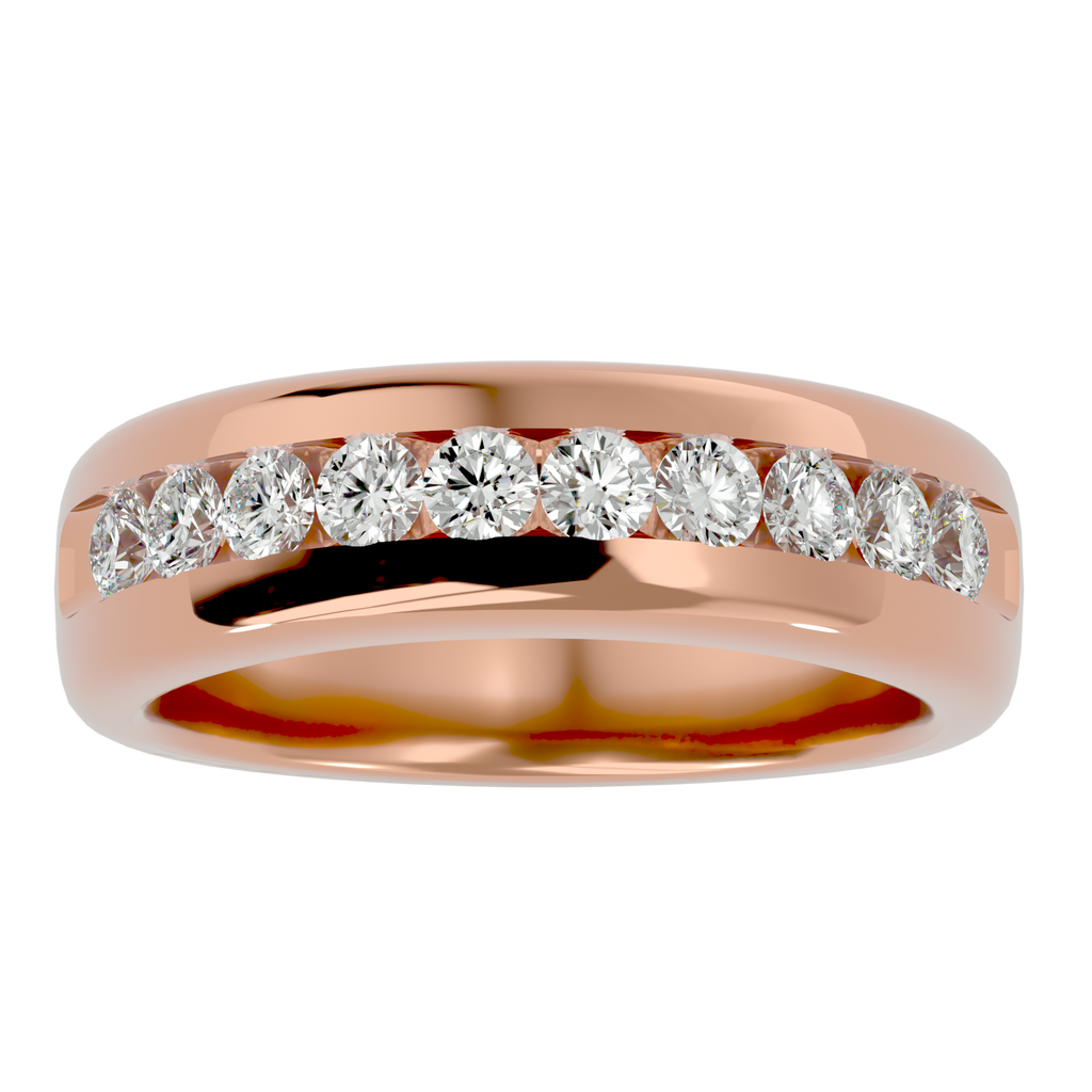 Marvel Diamond Mens Studded Ring