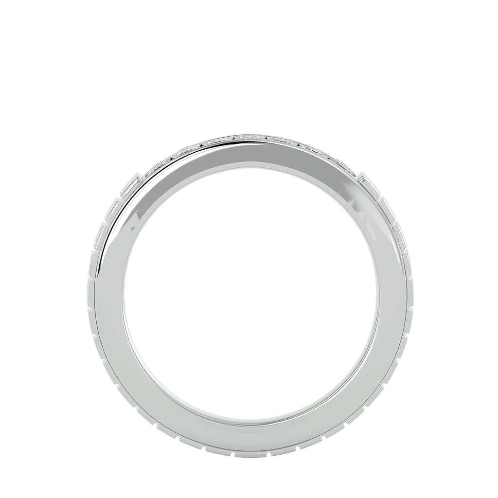 Meredith Diamond Mens Studded Ring