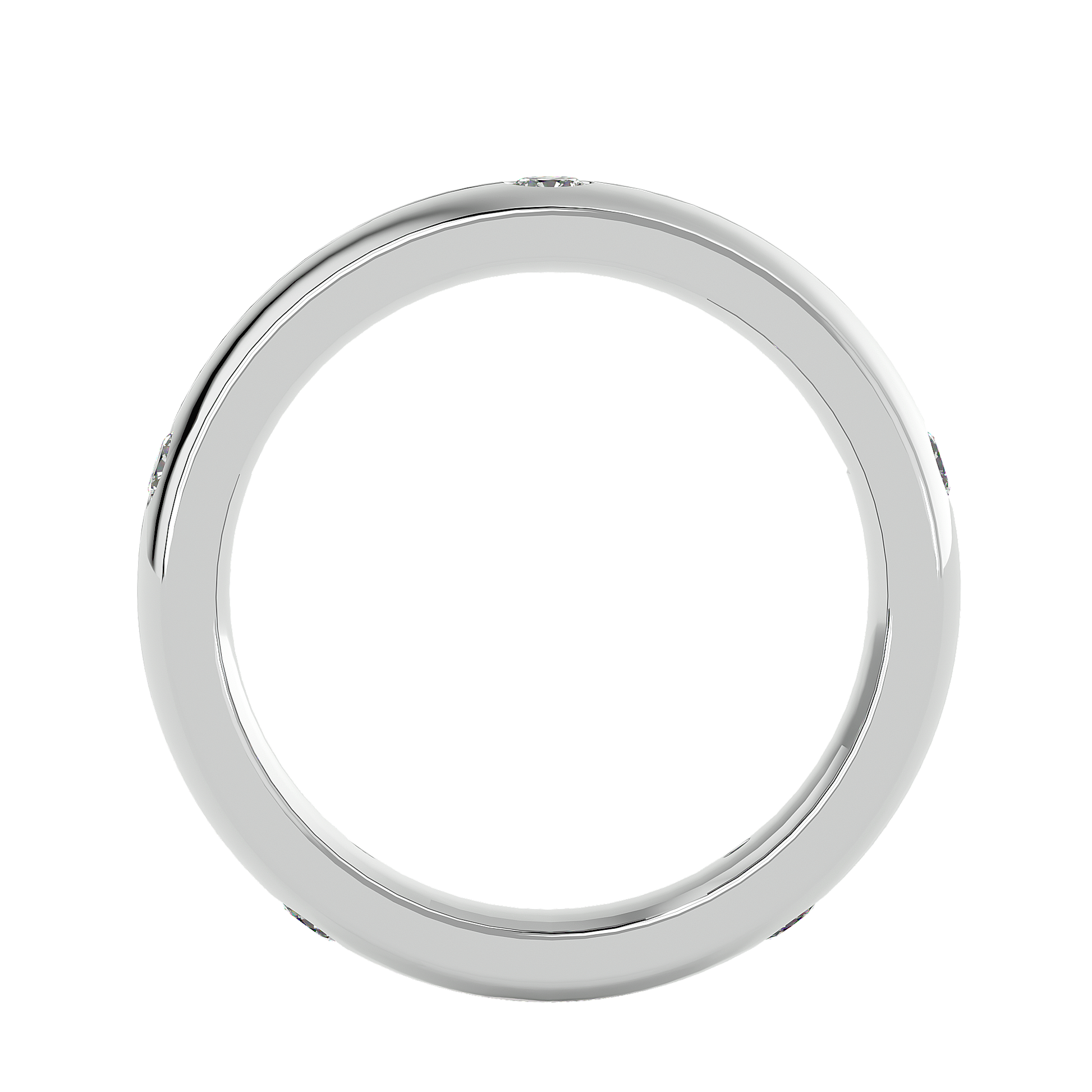 Margot Diamond Mens Studded Ring