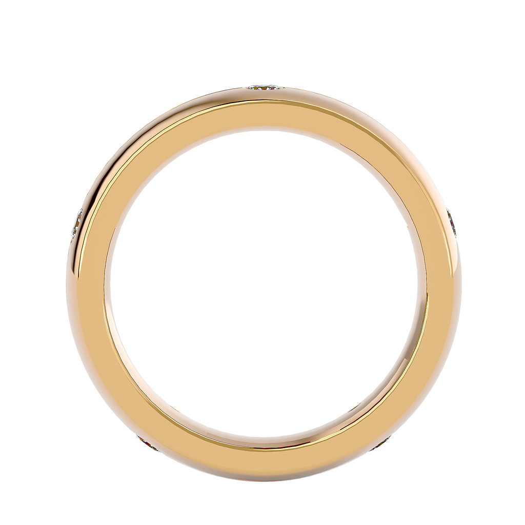 Margot Diamond Mens Studded Ring