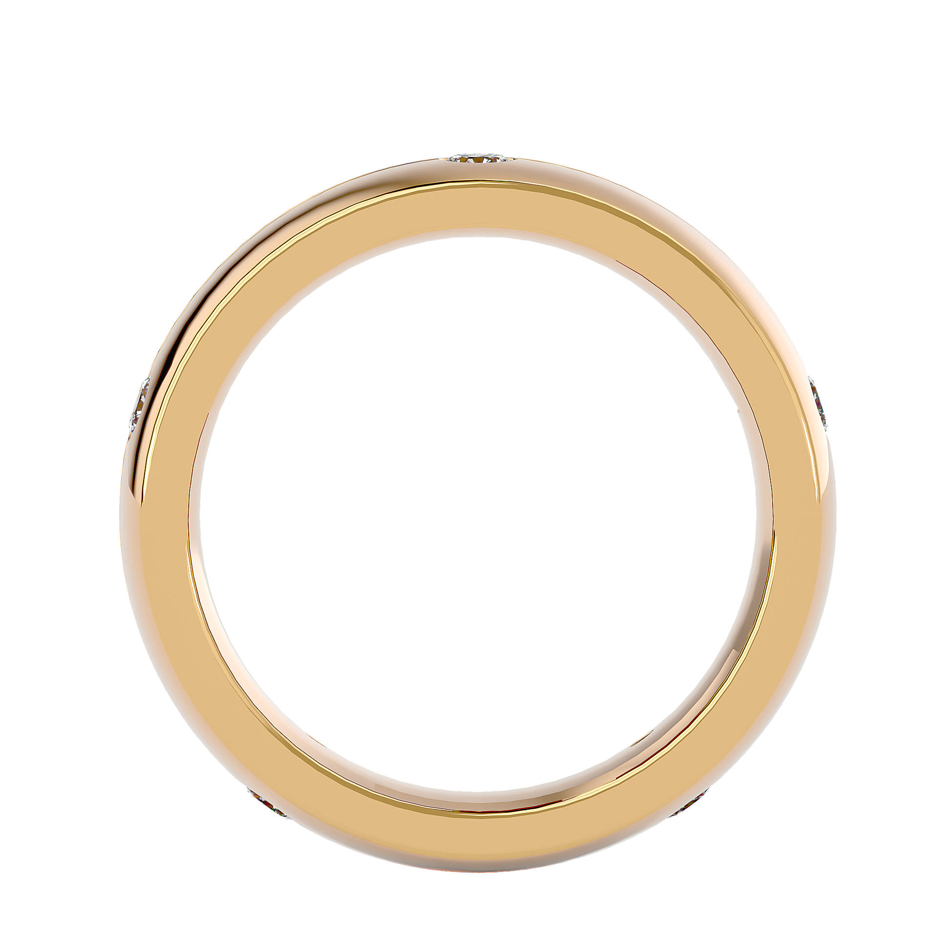 Margot Diamond Mens Studded Ring