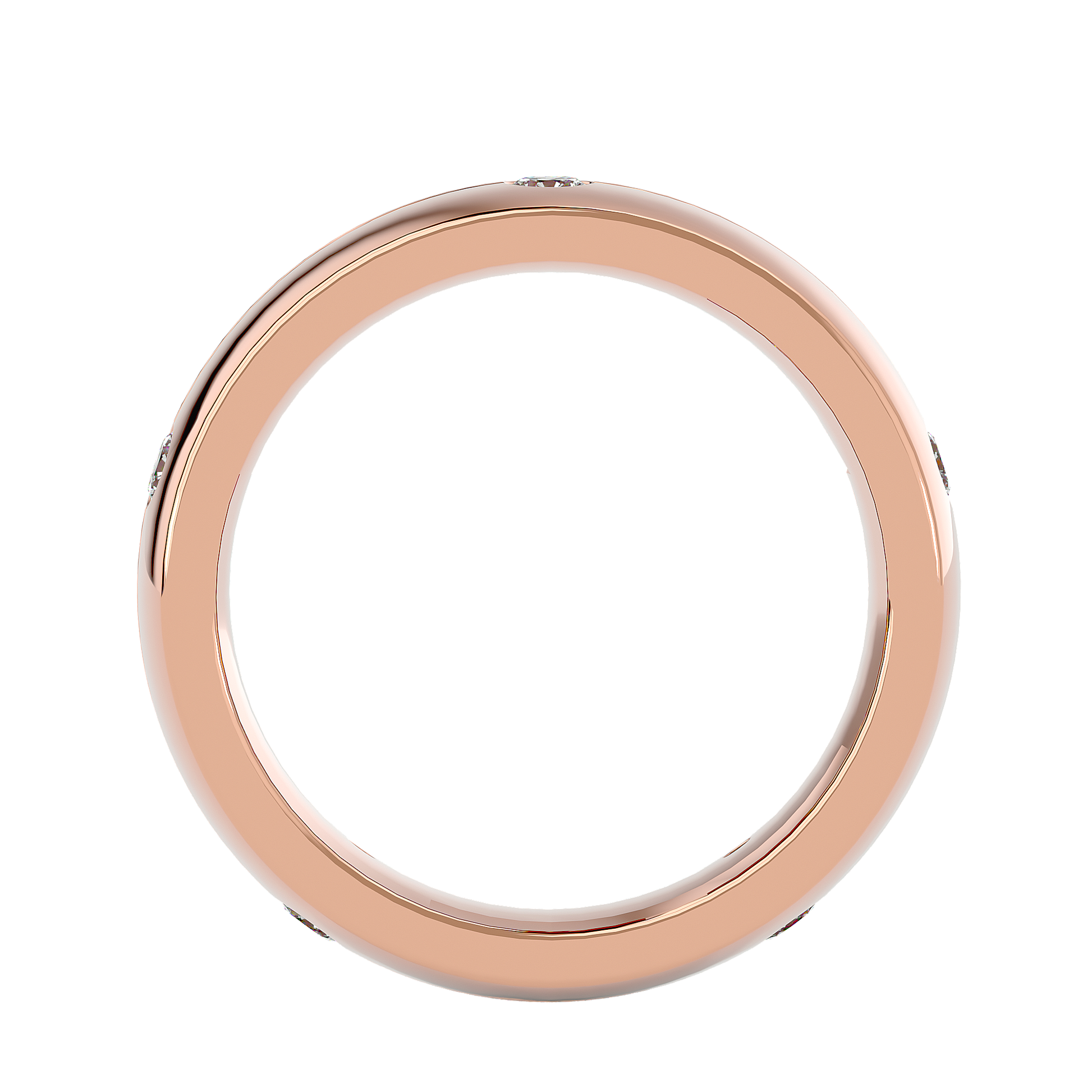 Margot Diamond Mens Studded Ring