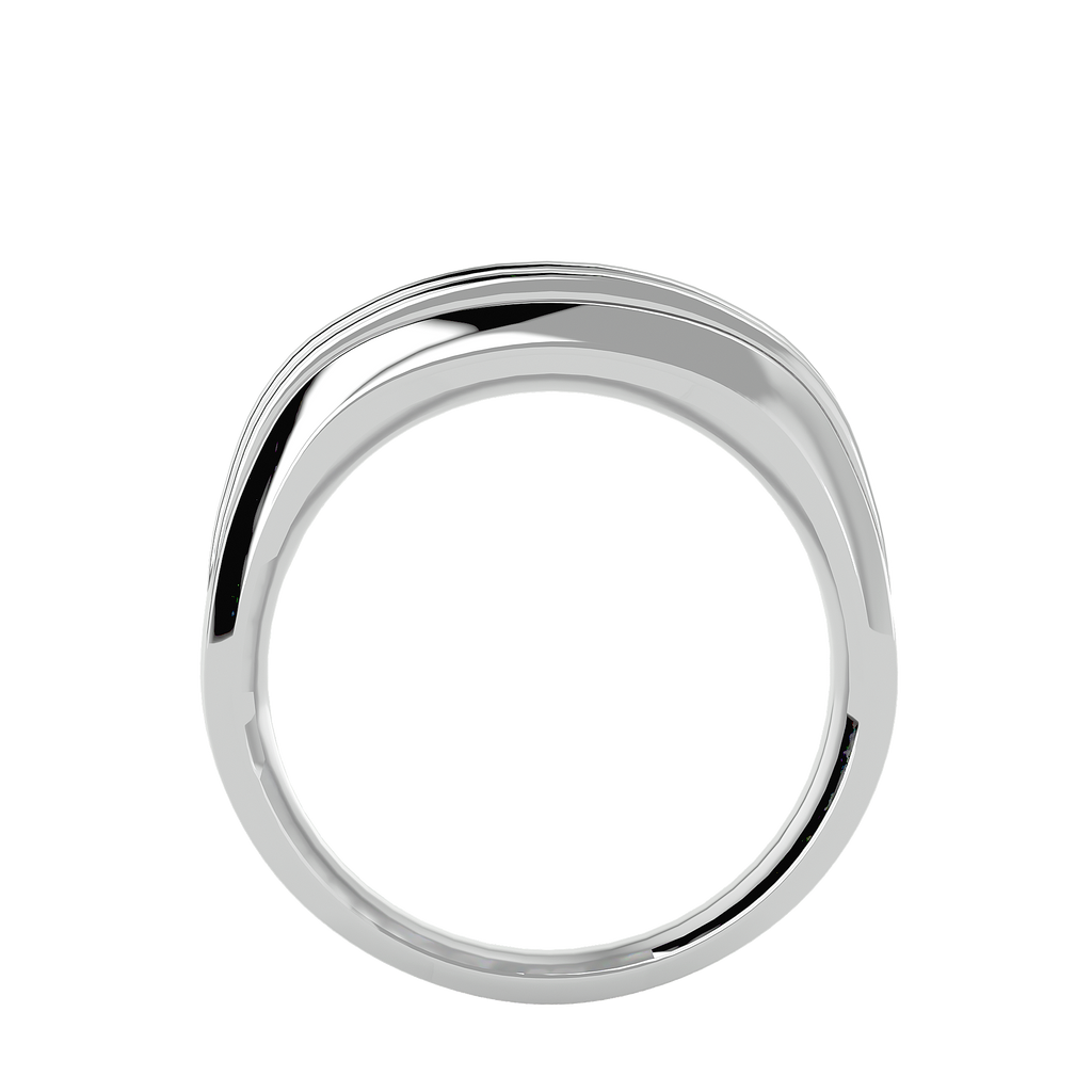 Melrose Diamond Mens Studded Ring