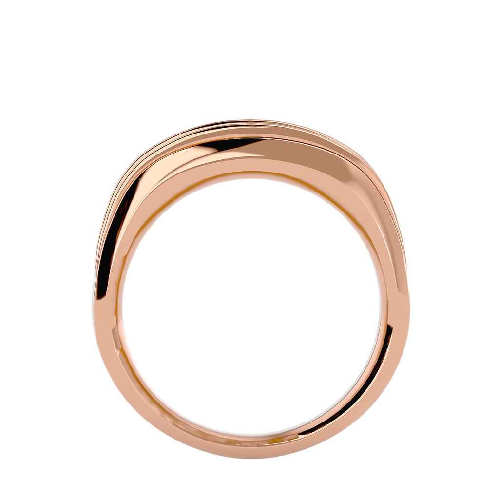 Melrose Diamond Mens Studded Ring