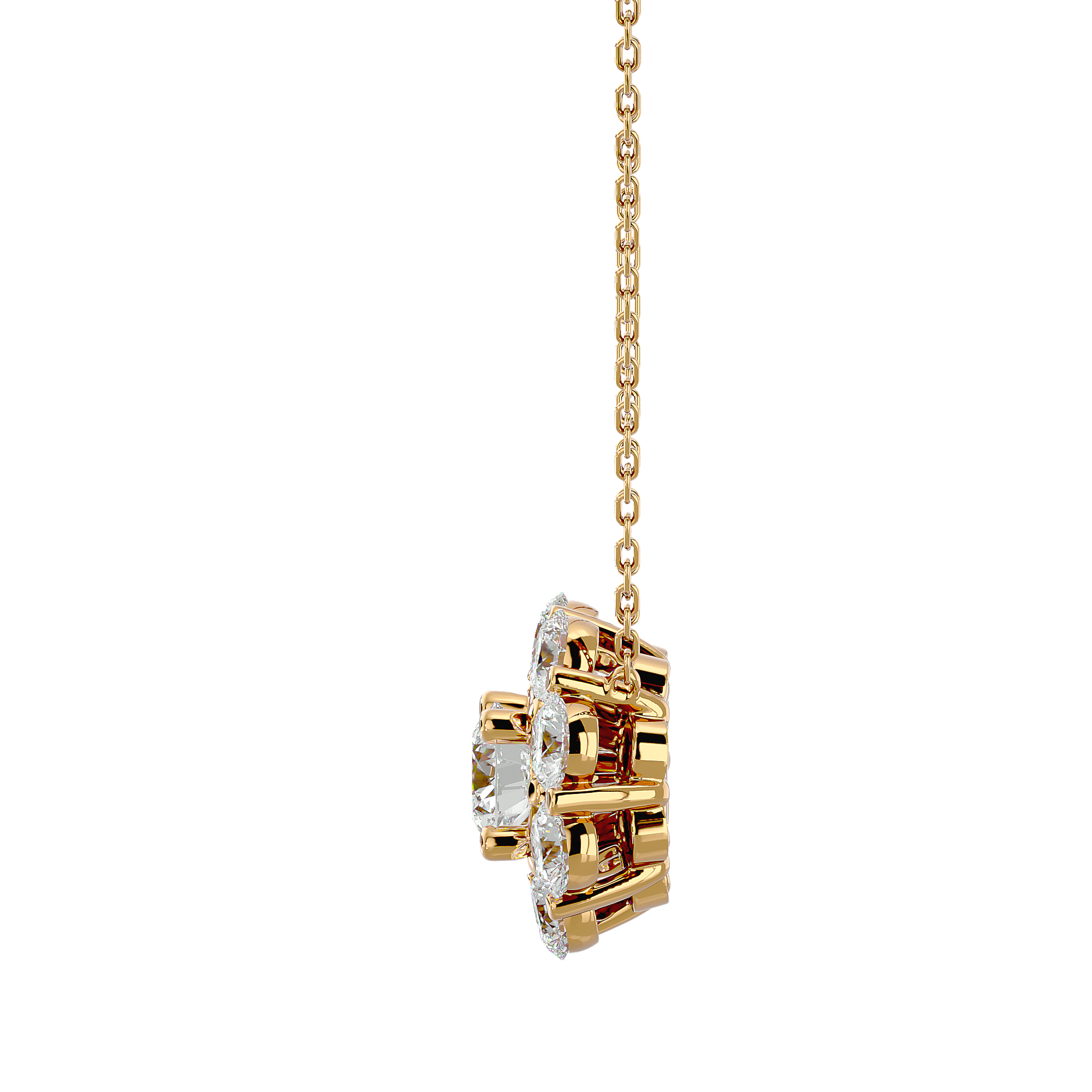 Iris Diamond  Ladies Pendant