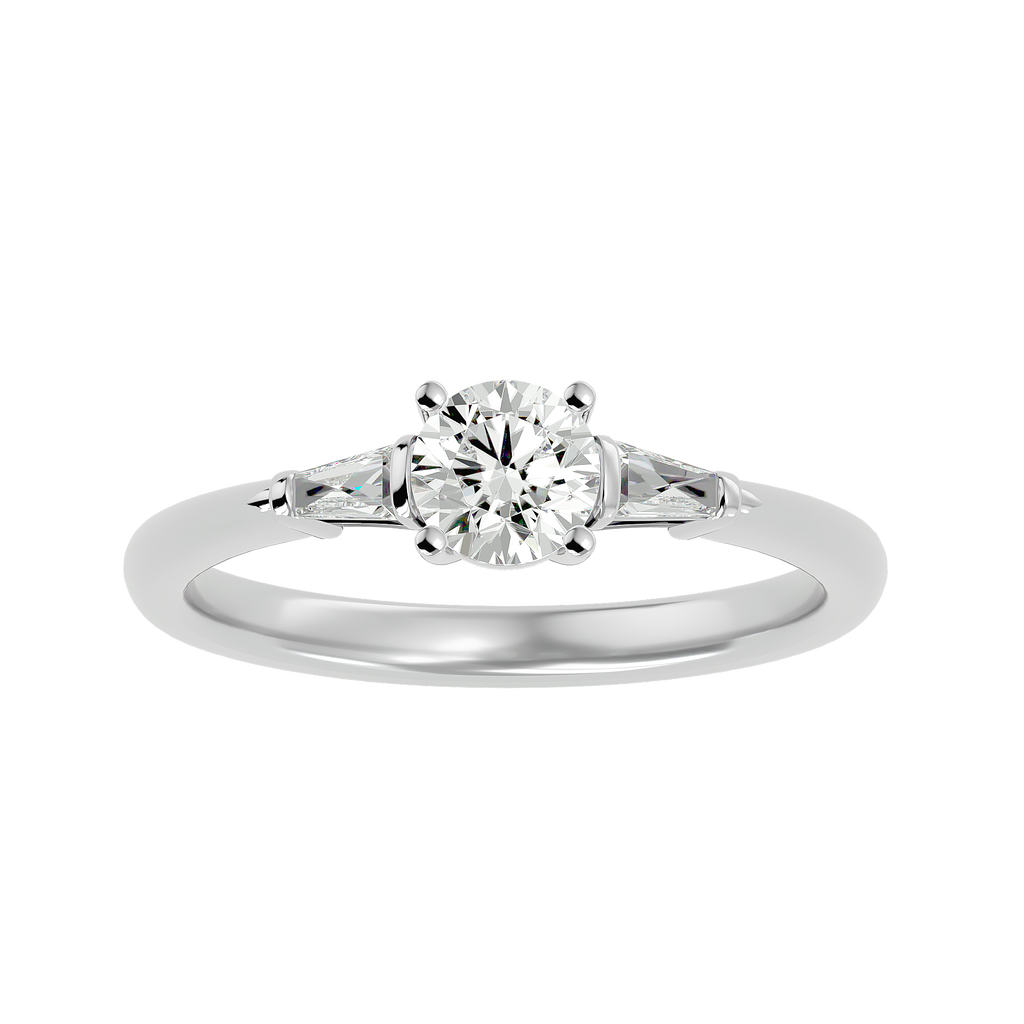 Jana Lab Grown Three-Stone Diamond Ring – Modern Elegance, Ethically Made