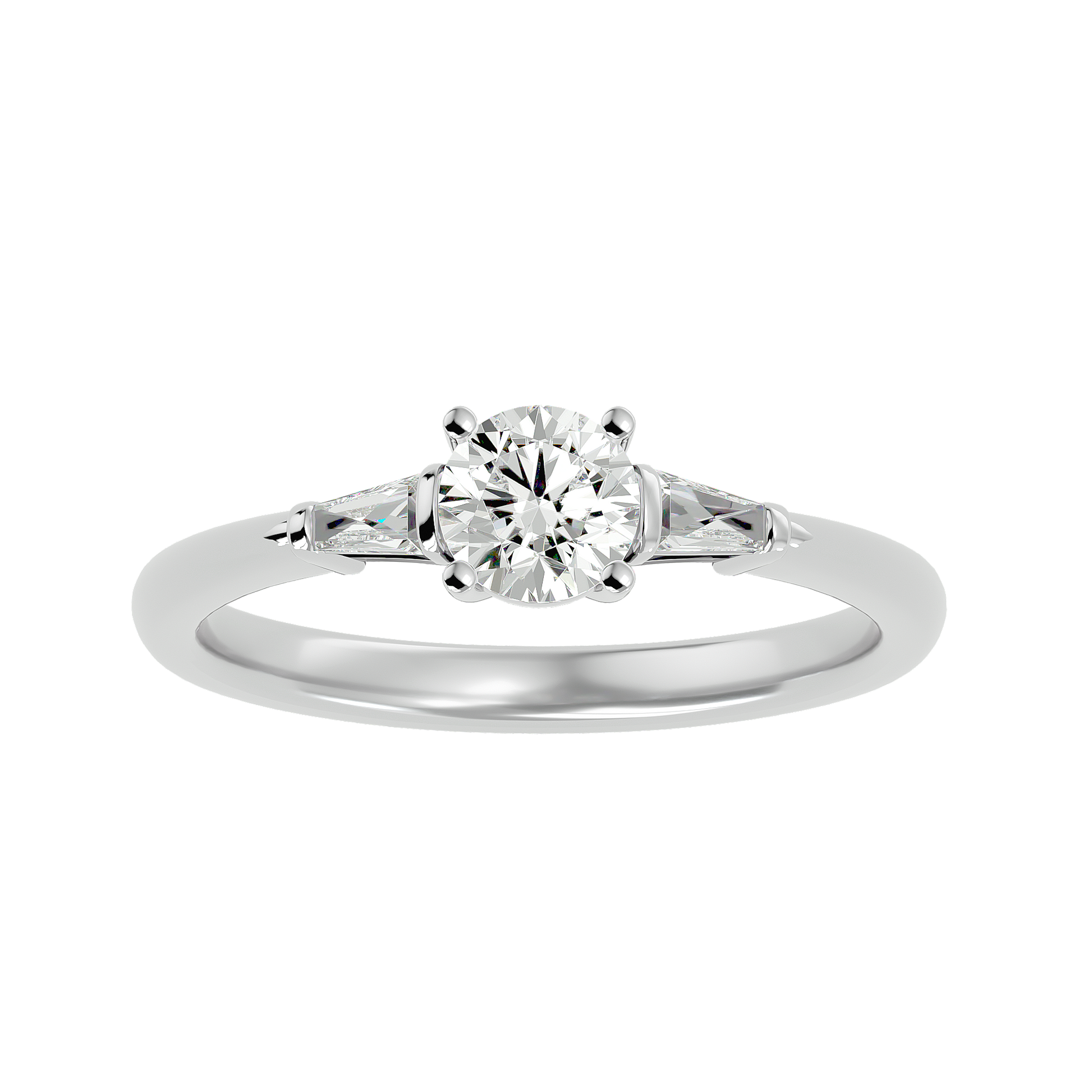 Jana Lab Grown Three-Stone Diamond Ring – Modern Elegance, Ethically Made