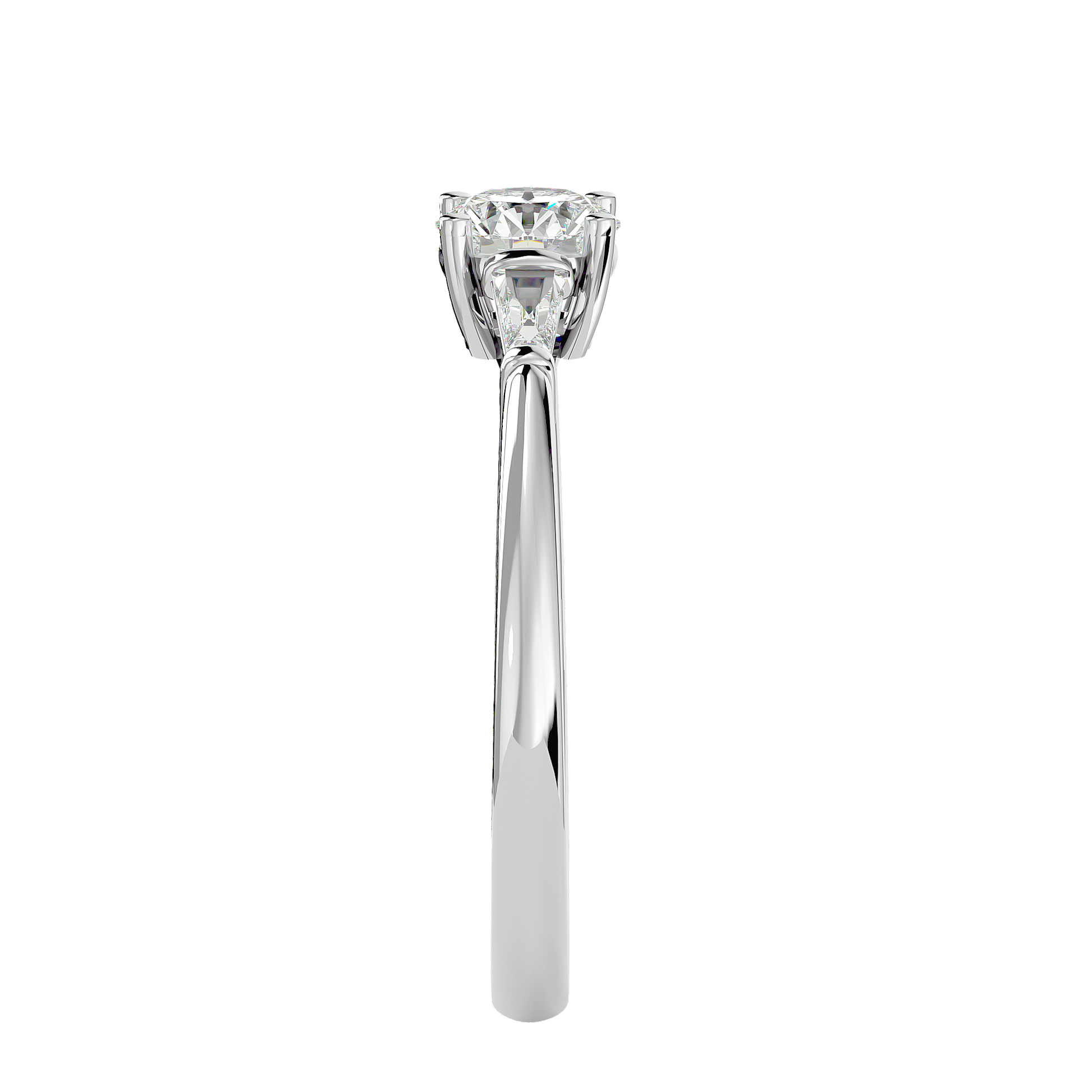 Jana Lab Grown Three-Stone Diamond Ring – Modern Elegance, Ethically Made