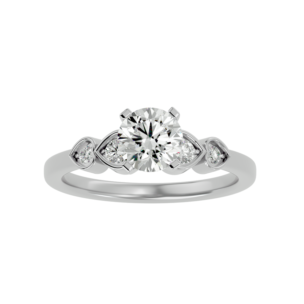 Hazel Diamond Solitaire Ring
