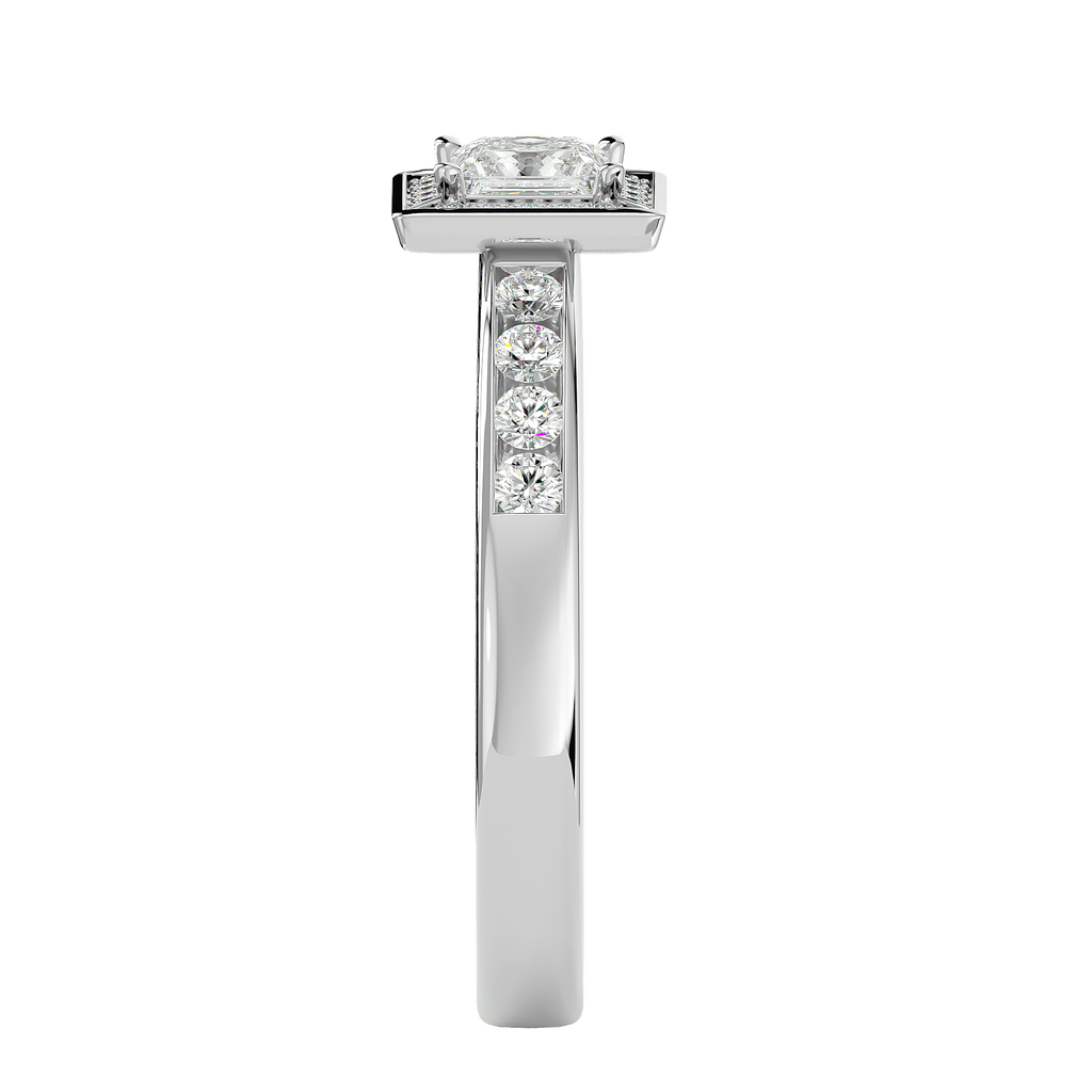 Eden Diamond Halo Ring