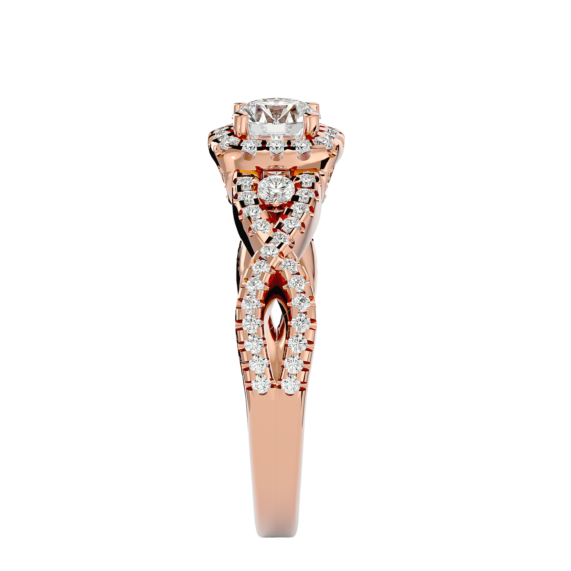 Victoria Diamond Halo Ring