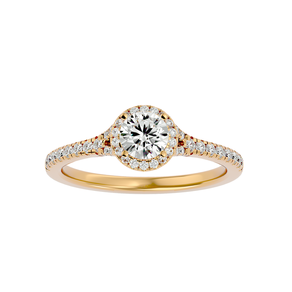 Noah Diamond Halo Ring