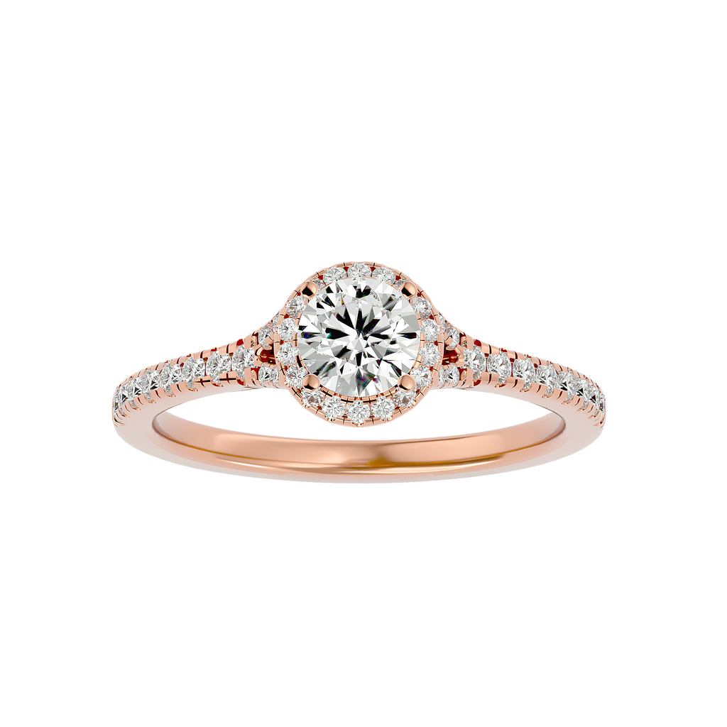 Noah Diamond Halo Ring