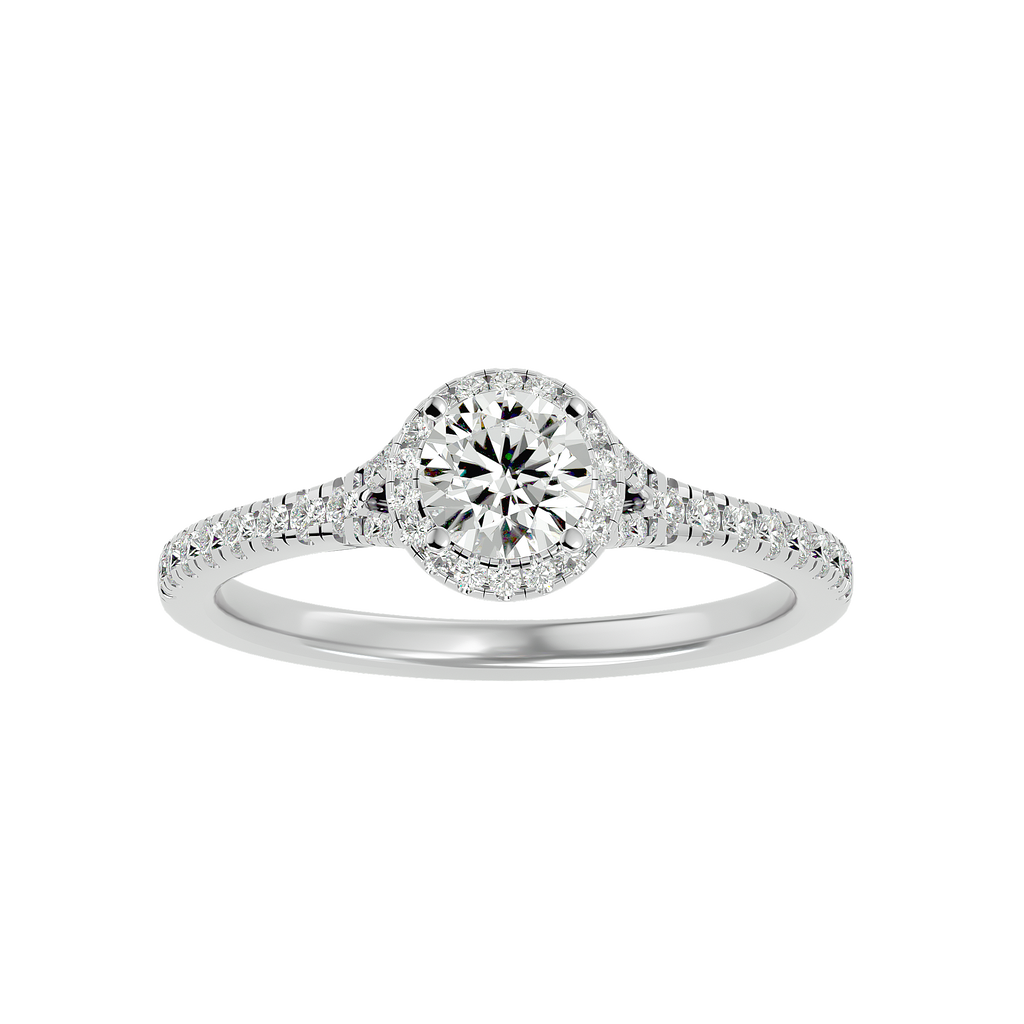 Noah Diamond Halo Ring
