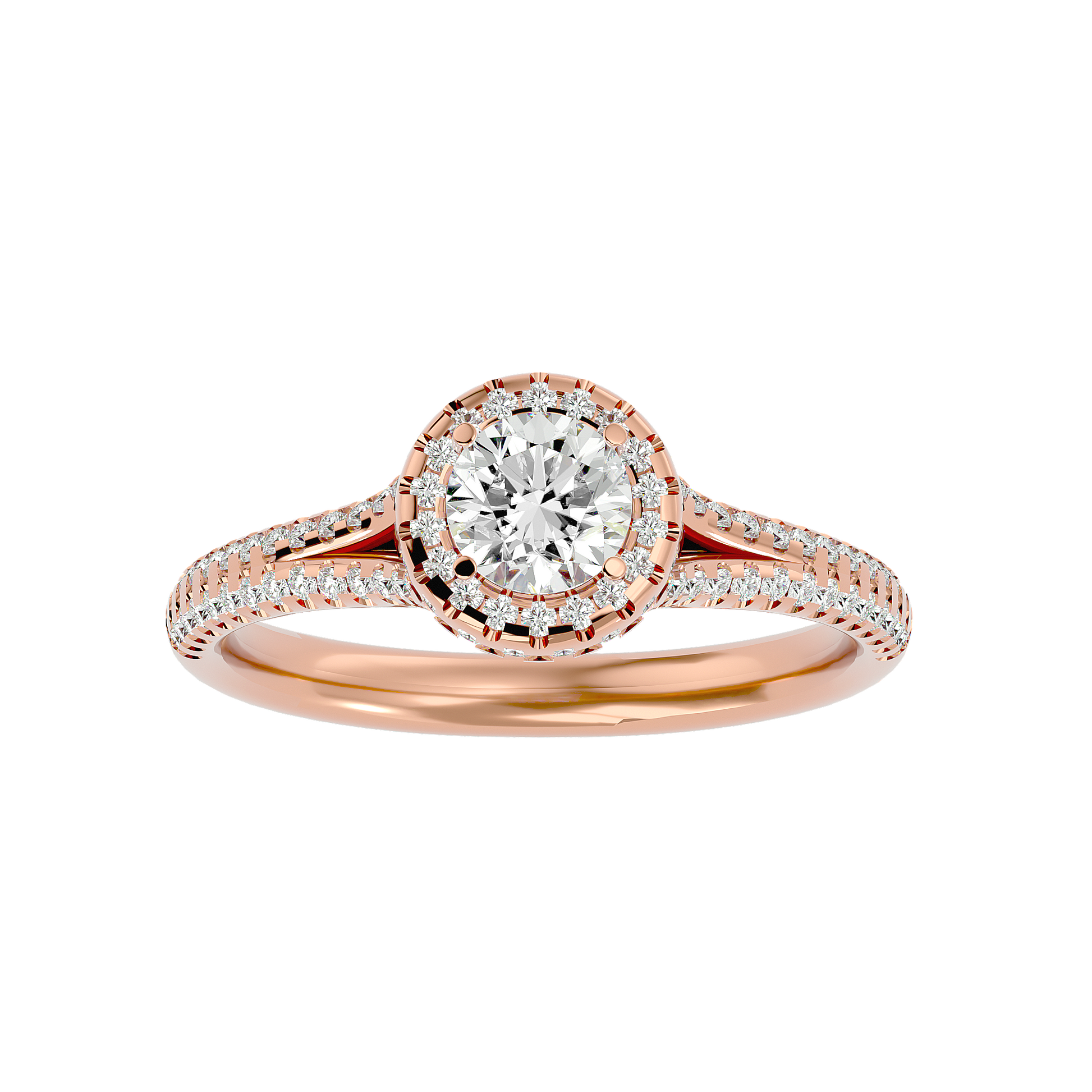 Zoey Diamond Halo Ring
