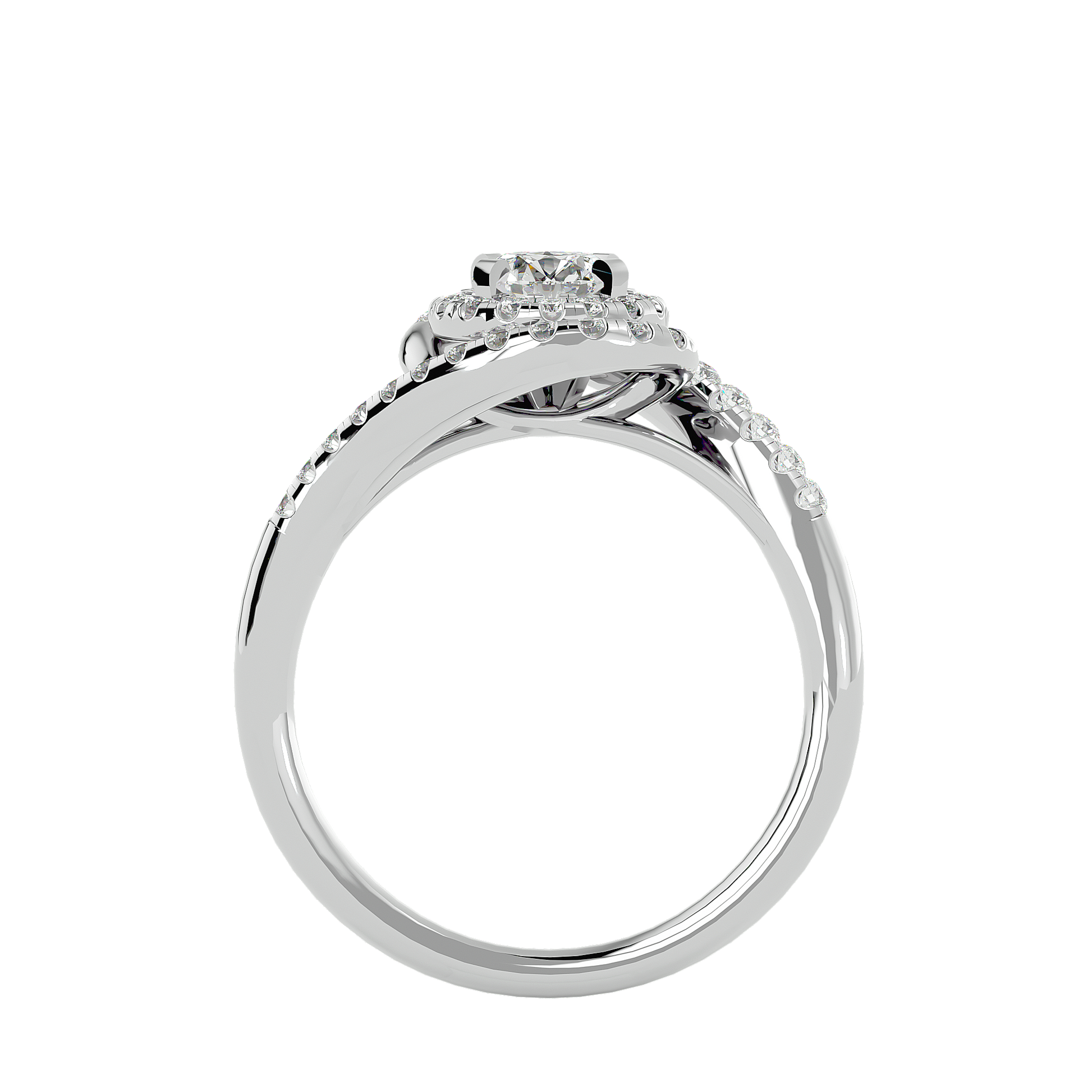 Natalie Diamond Halo Ring