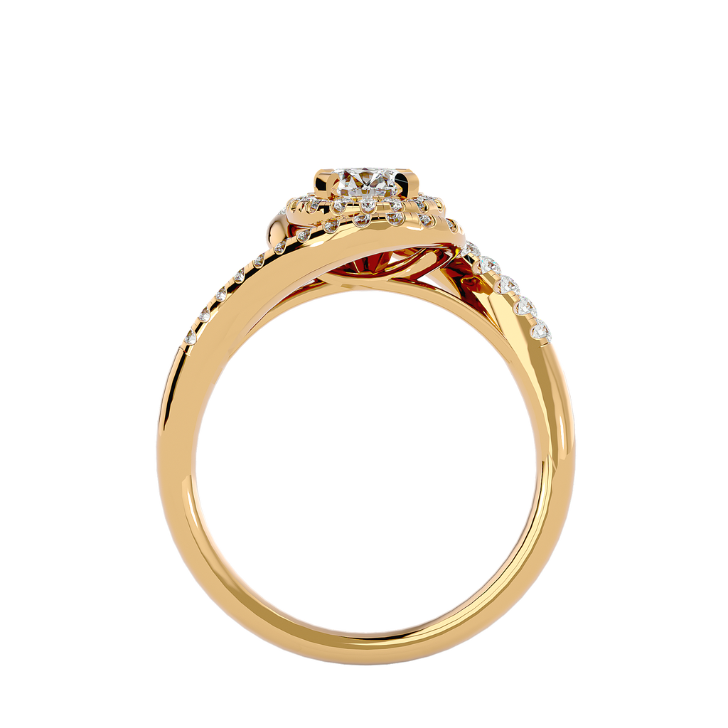 Natalie Diamond Halo Ring