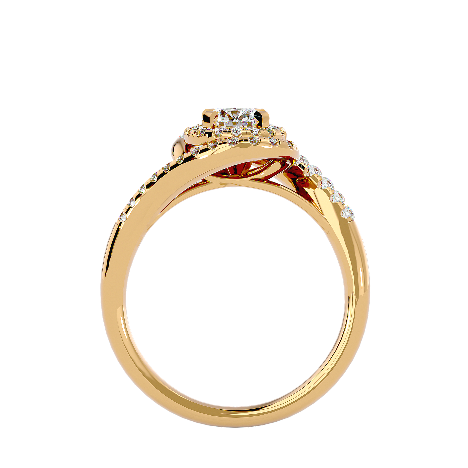 Natalie Diamond Halo Ring