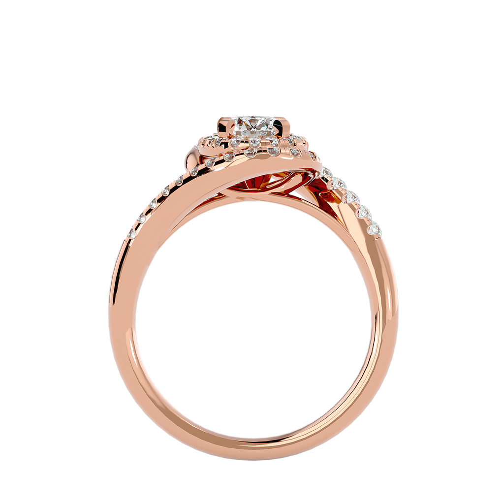 Natalie Diamond Halo Ring