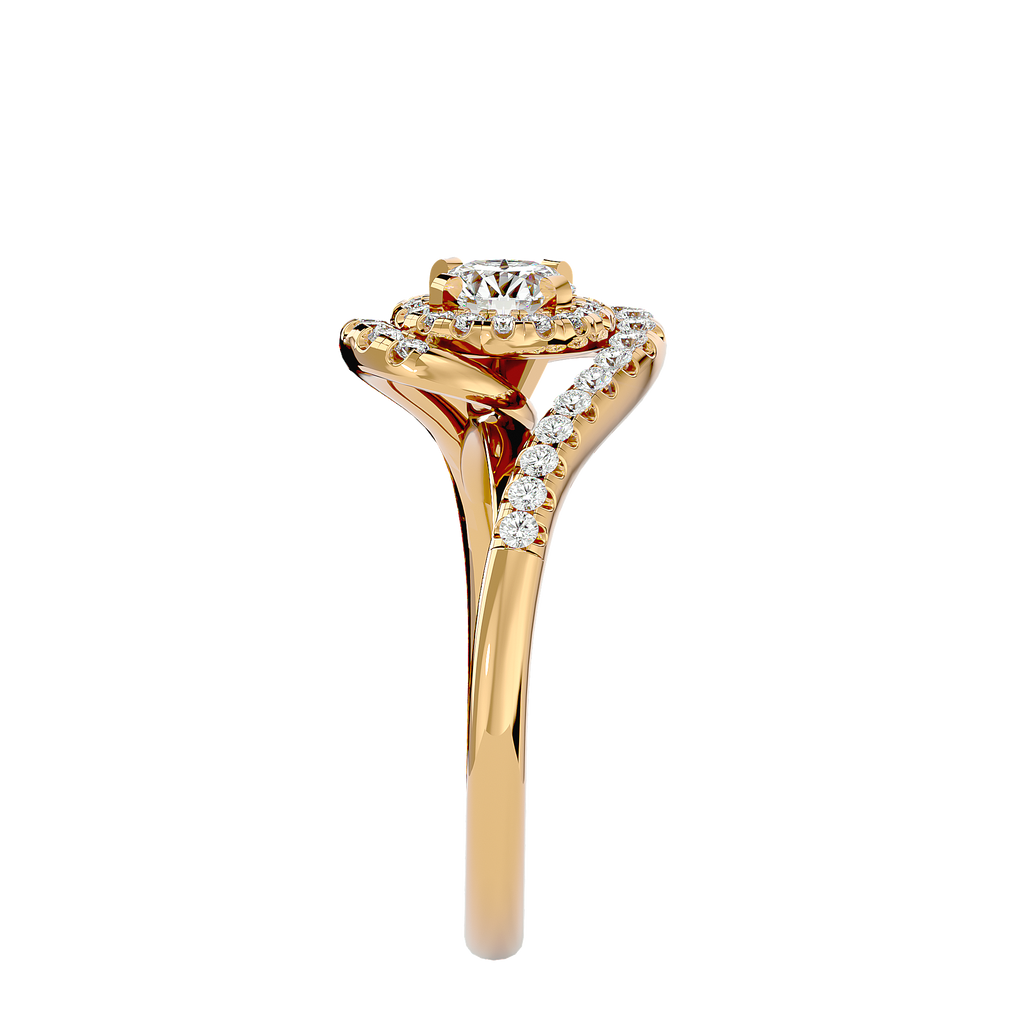 Natalie Diamond Halo Ring