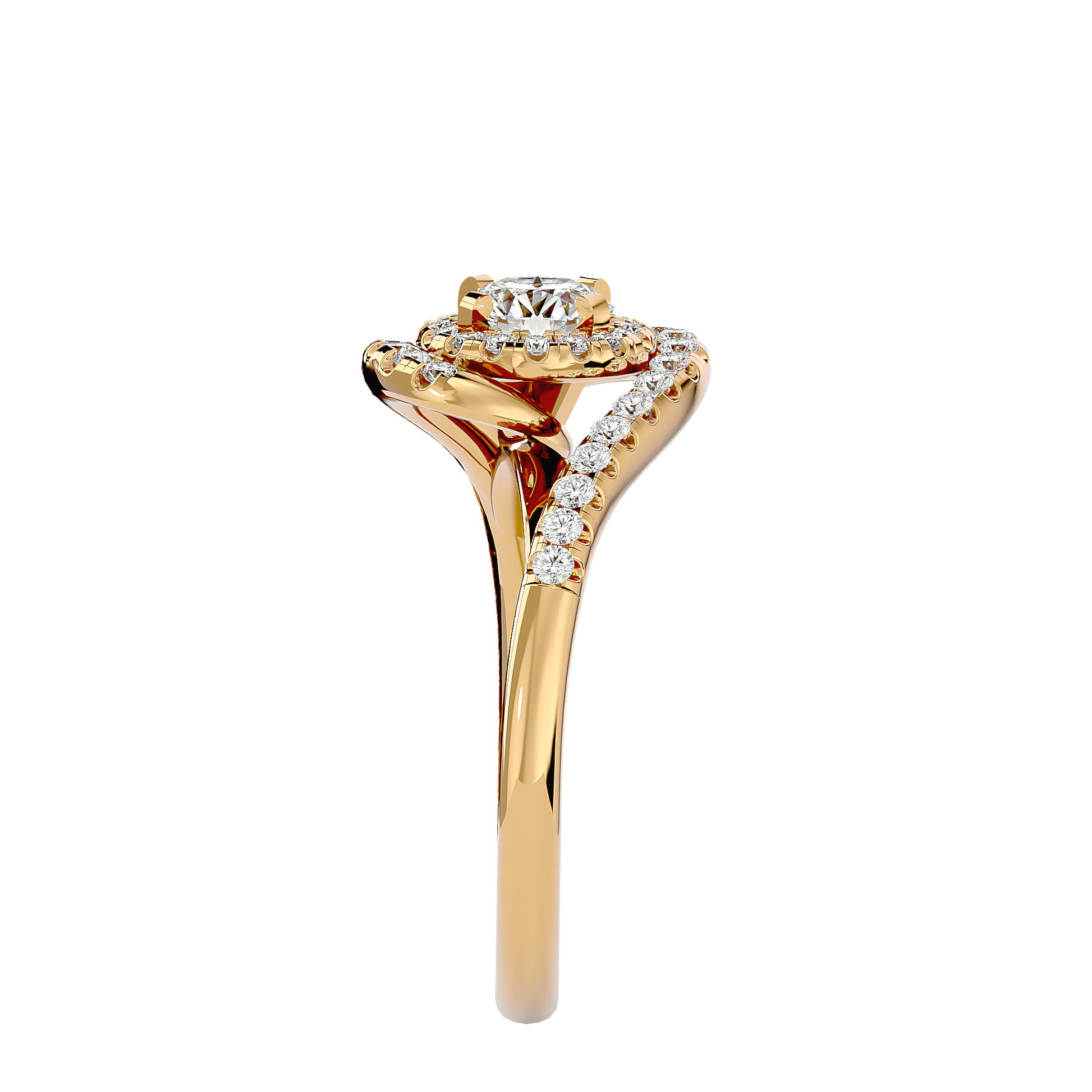 Natalie Diamond Halo Ring