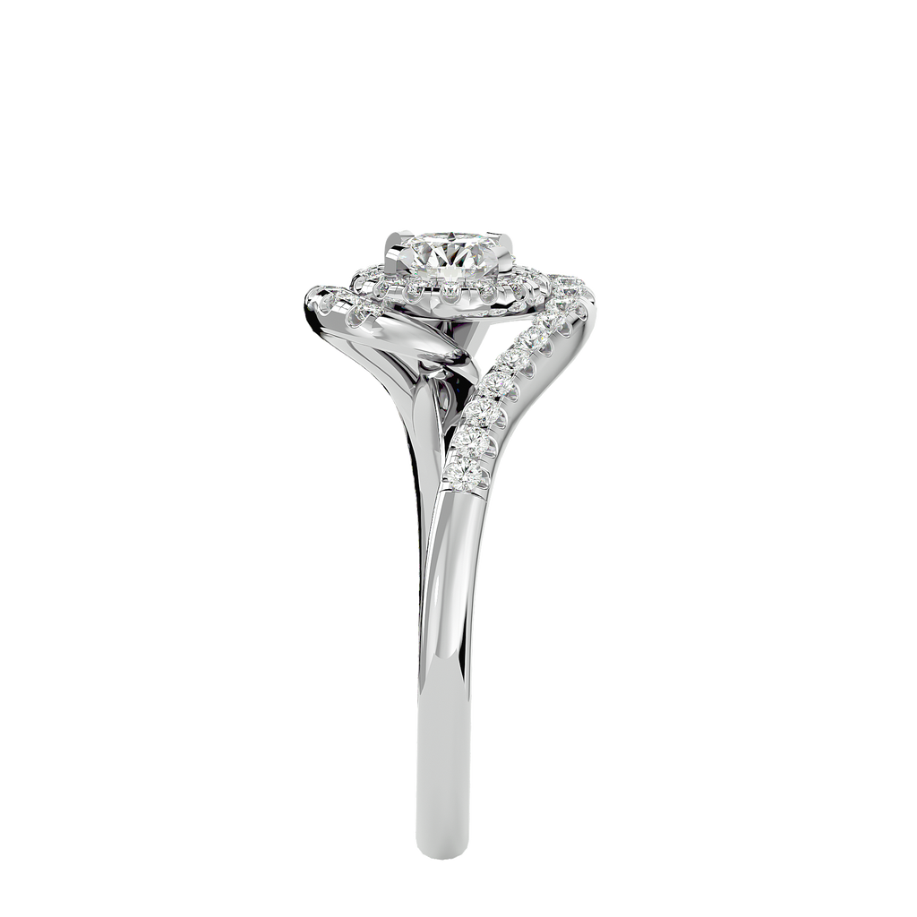 Natalie Diamond Halo Ring
