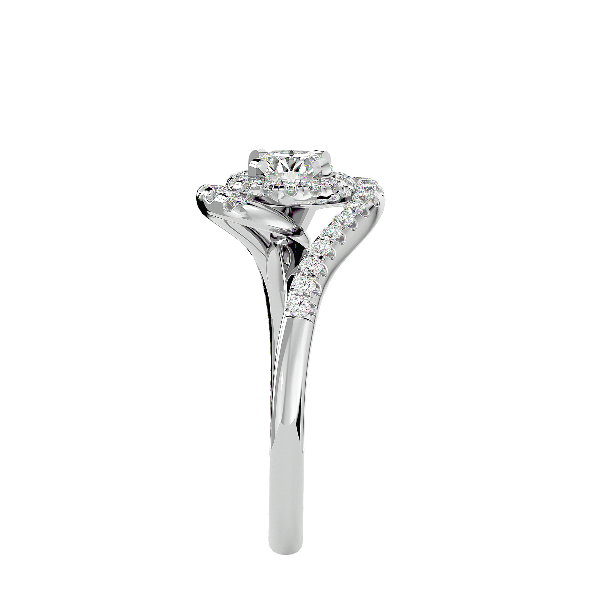 Natalie Diamond Halo Ring
