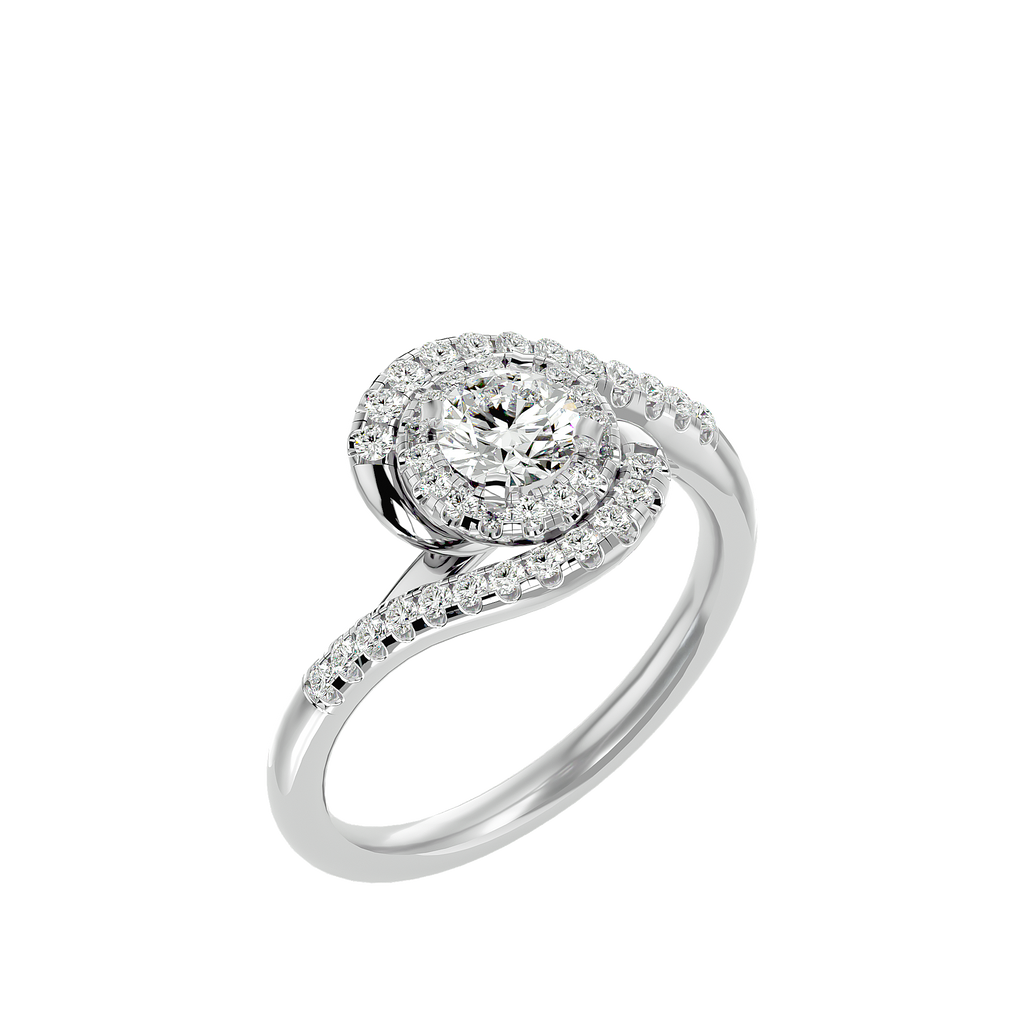 Natalie Diamond Halo Ring