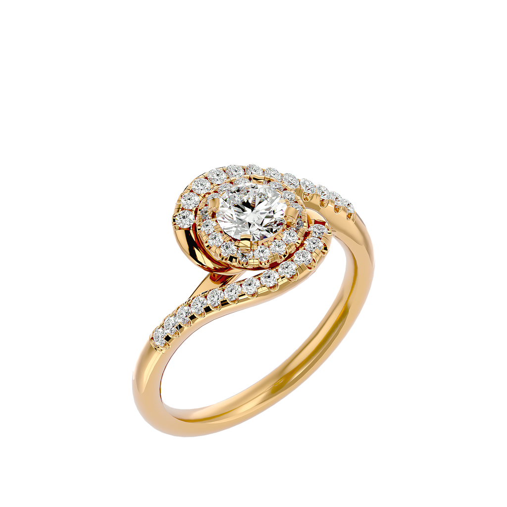 Natalie Diamond Halo Ring