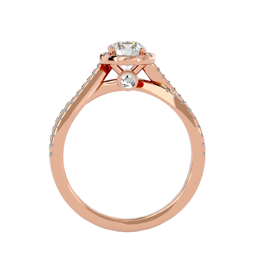 Mira Diamond Halo Ring