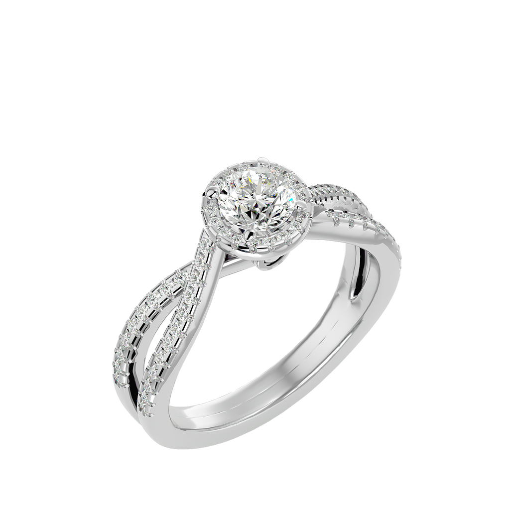 Mira Diamond Halo Ring