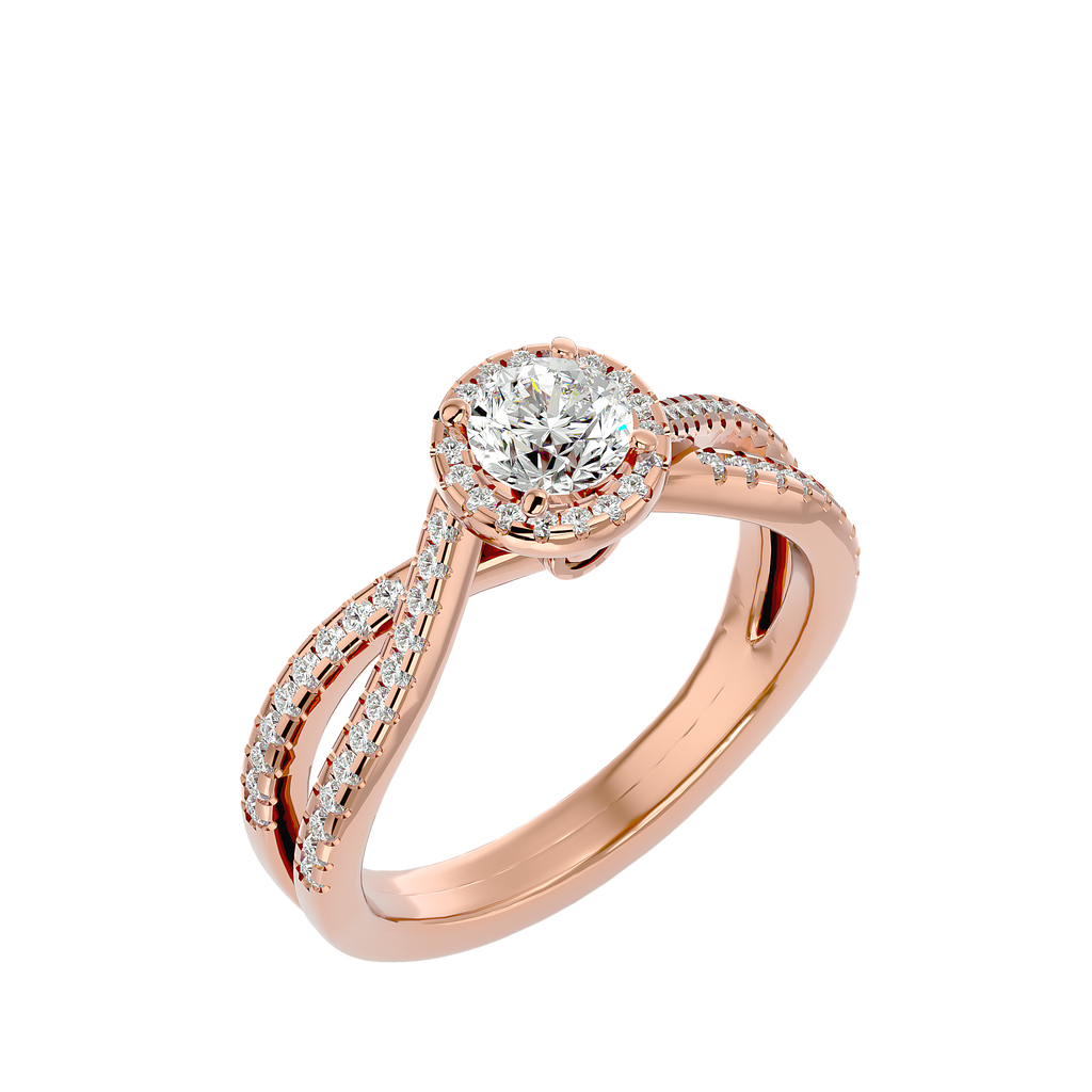 Mira Diamond Halo Ring