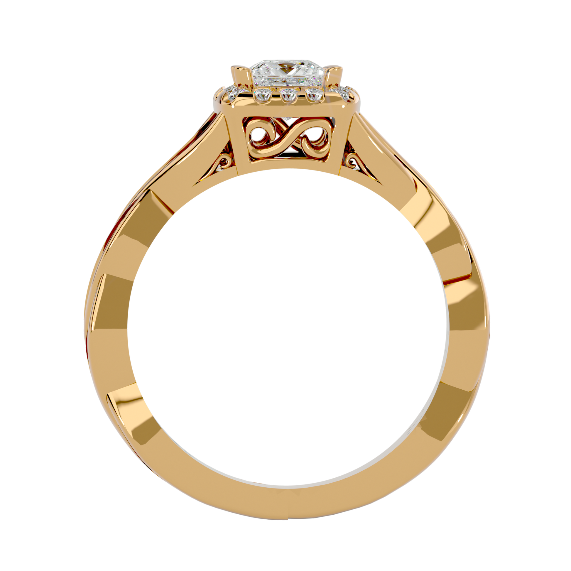 Rayne Diamond Halo Ring