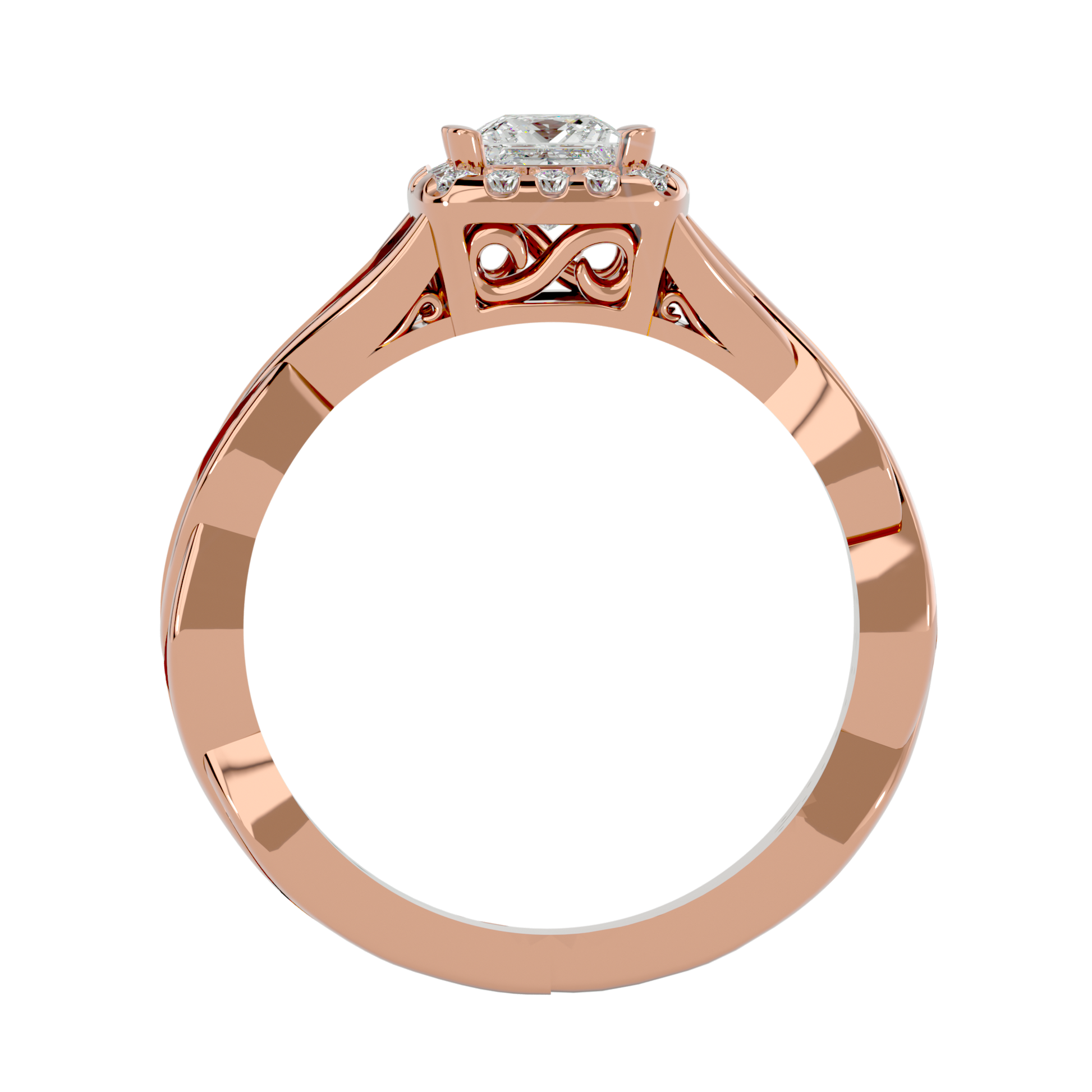 Rayne Diamond Halo Ring