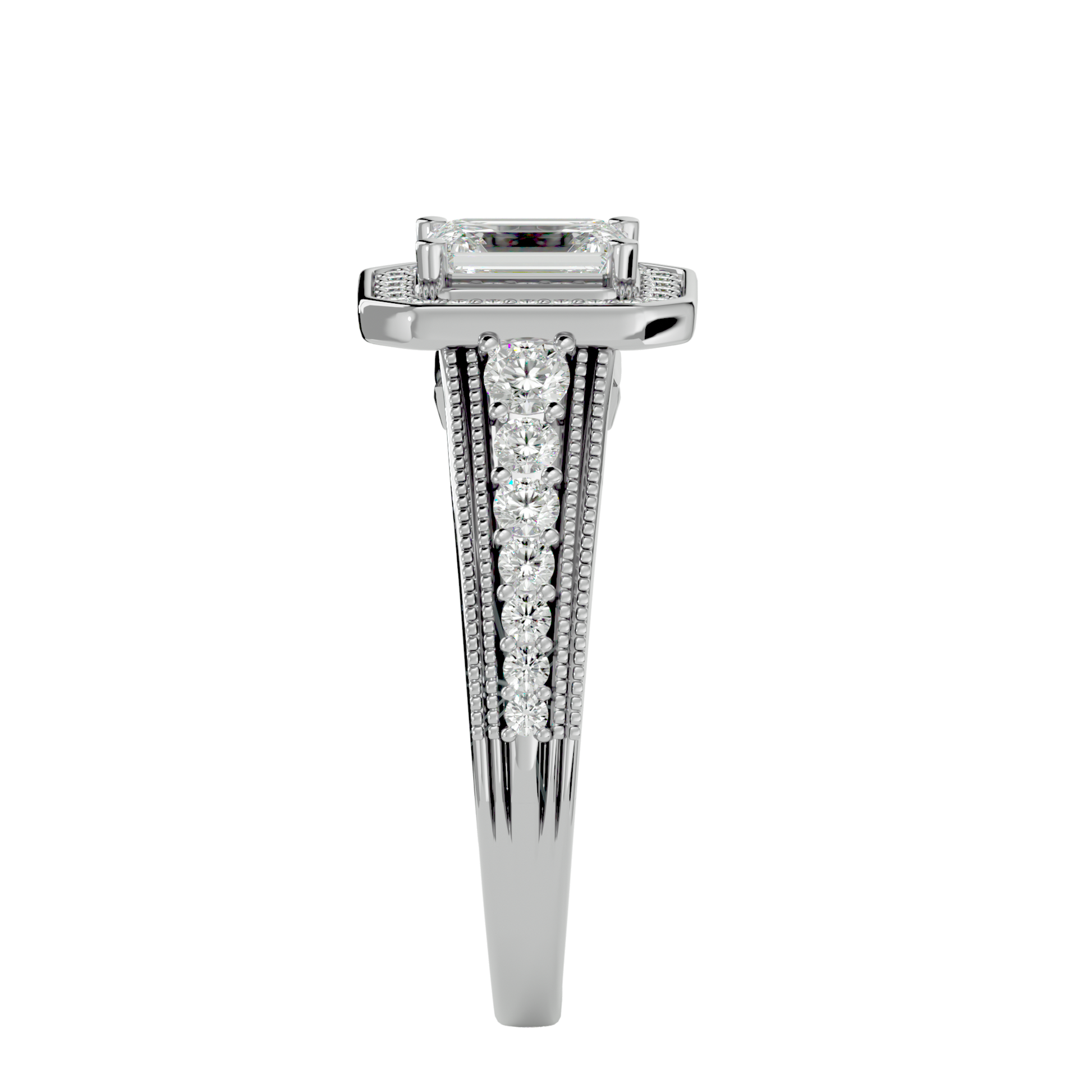 Nora Diamond Halo Ring