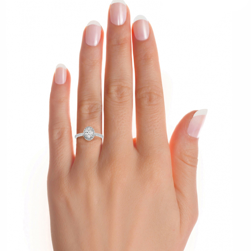 Eloise Diamond Halo Ring
