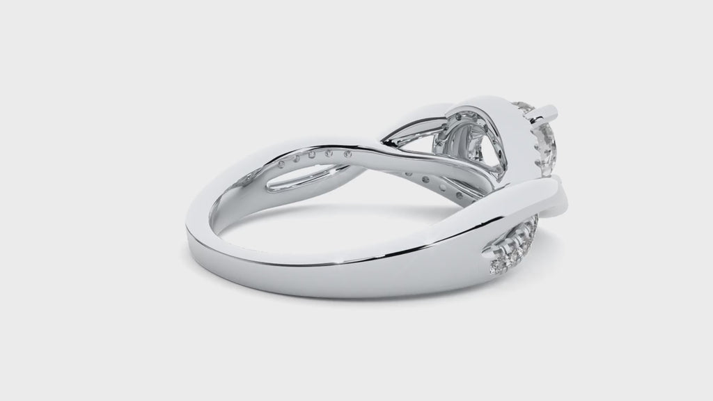 Ophelia Diamond Halo Ring