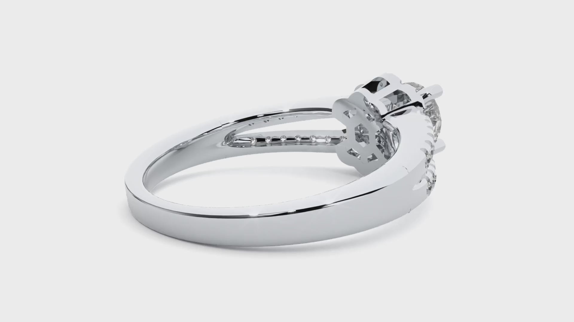 Bella Diamond Halo Ring