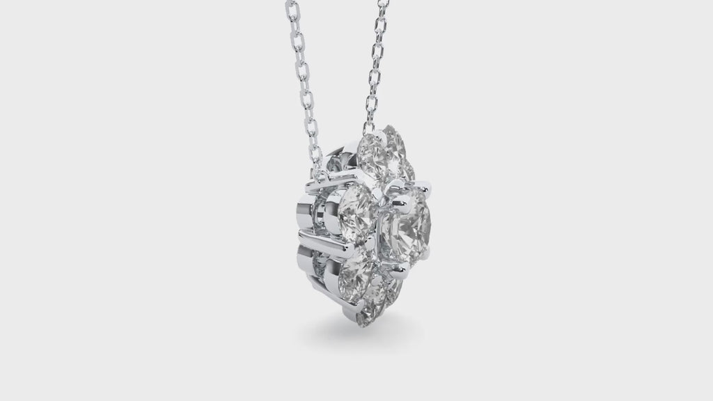Iris Diamond  Ladies Pendant