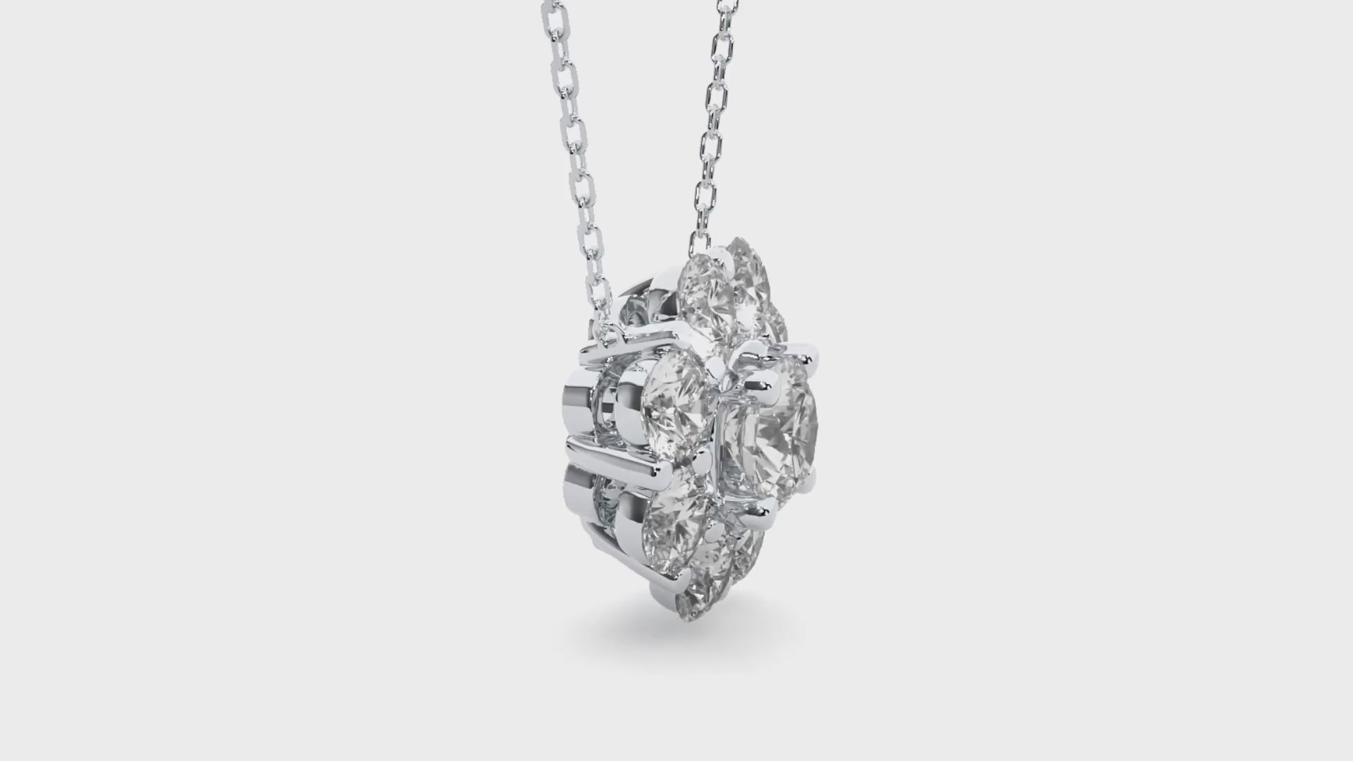 Iris Diamond  Ladies Pendant
