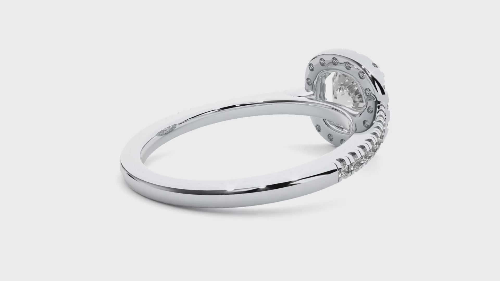 Daisy Diamond Halo Ring
