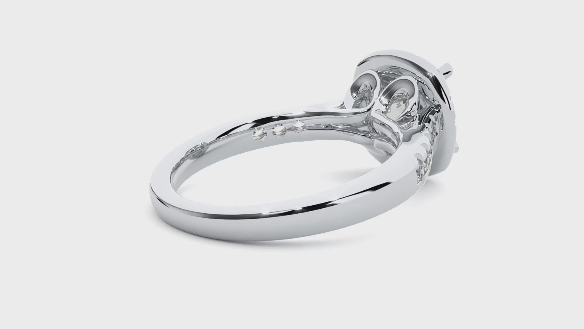 Chloe Diamond Halo Ring