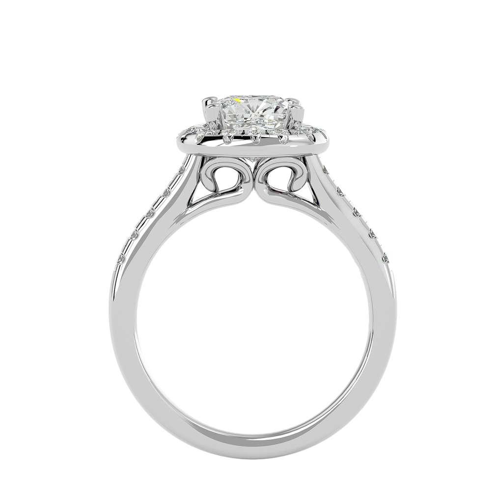 Chloe Diamond Halo Ring