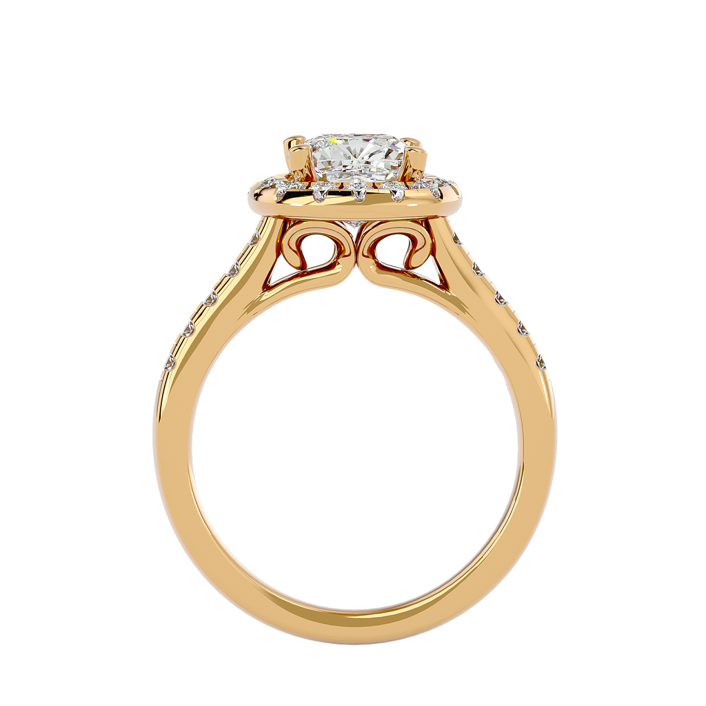 Chloe Diamond Halo Ring