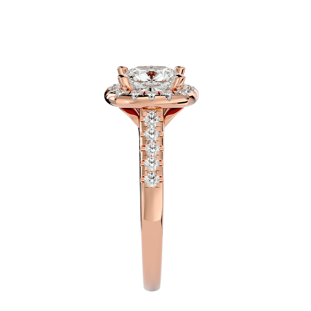 Chloe Diamond Halo Ring