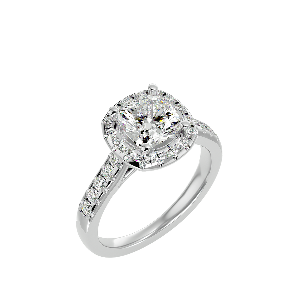 Chloe Diamond Halo Ring